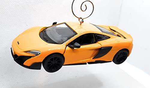 McLaren 675LT Orange Large Christmas Ornament