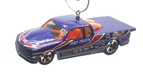 1998 Pro Stock Chevy S10 Truck Purple Orange Christmas Ornament