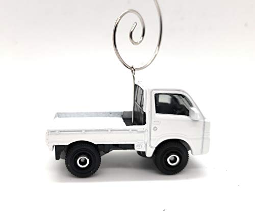 2014 Subaru Samba Truck Custom  Diecast White Christmas Ornament