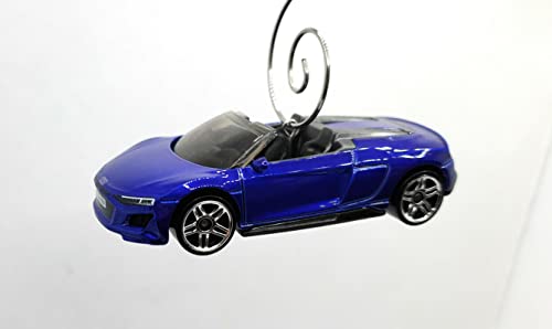 2019 Audi R8 Spyder Blue Christmas Ornament