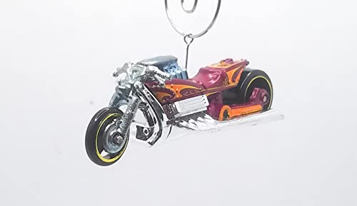 Airy S Motorcycle Purple Christmas Ornament