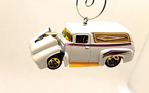 1956 Ford Panel Delivery Wagon  White Christmas Ornament