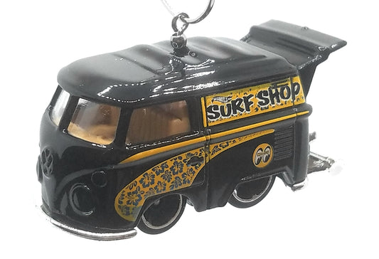 Volkswagen Kool Kombi Black Yellow Christmas Ornament