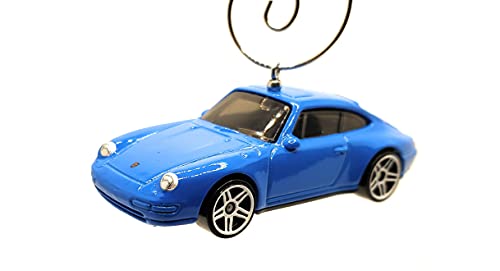 1996 for Porsche for Carrera  Blue Christmas Ornament