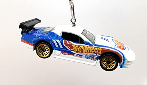 Oldsmobile Aurora GTS-1 White Blue Red Christmas Ornament