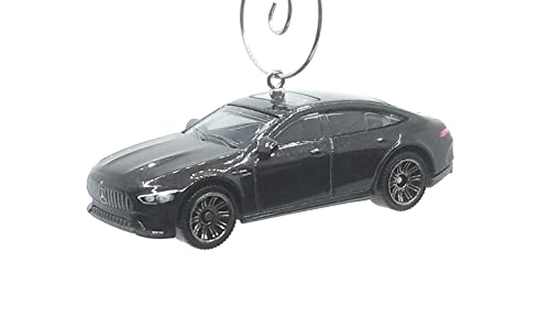 Mercedes AMG GT 63 S Black Christmas Ornament