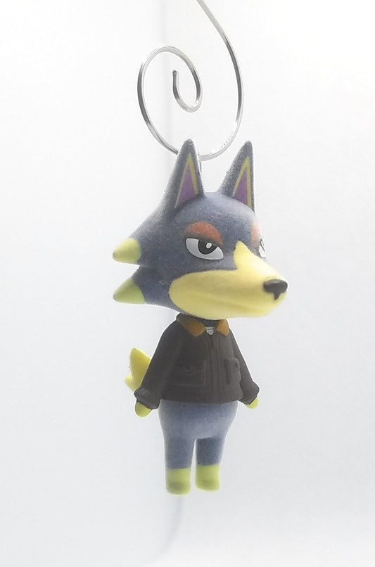 Animal Crossing Wolfgang Wolf Christmas Ornament