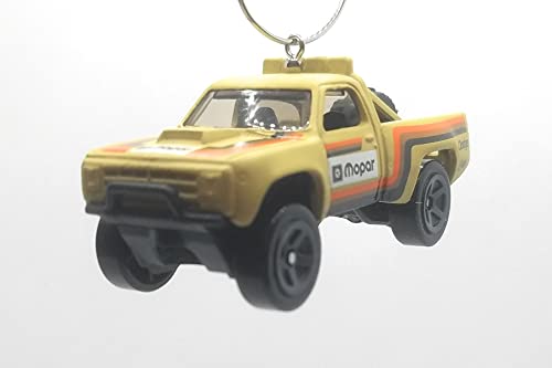 1987 Dodge D100 Truck Tan Christmas Ornament