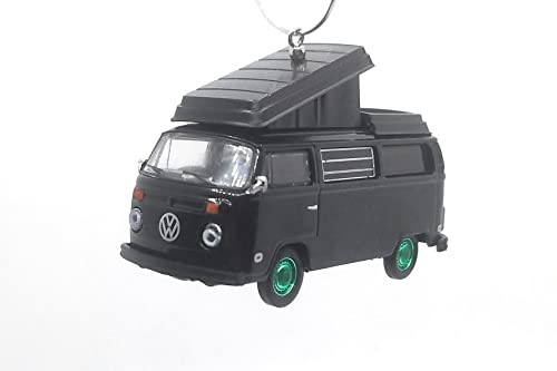 Ltd Ed 1973 Volkswagen Type 2 Black Christmas Ornament