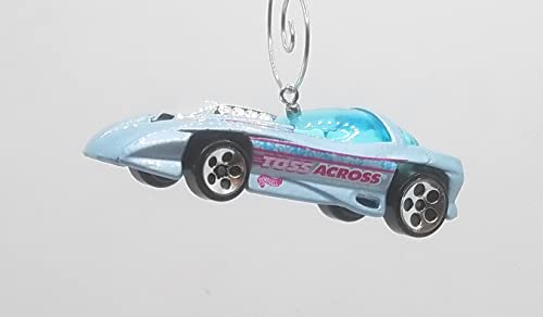 Silhouette II Light Blue Christmas Ornament