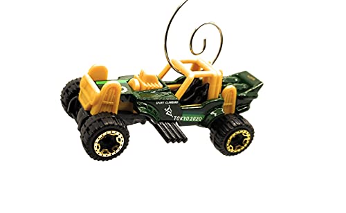 Tokyo 2020 Olympics Hill Climber Offroad  Green Christmas Ornament