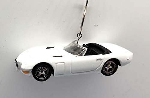 Toyota 2000GT White James Bond 007 Car Custom  Christmas Ornament