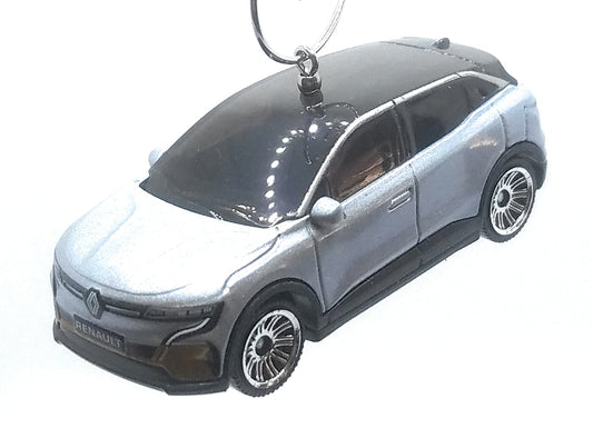 2022 Renault Megane Grey Black Christmas Ornament