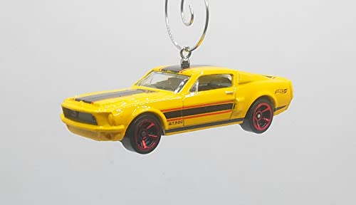 1968 Shelby GT500 Yellow Christmas Ornament