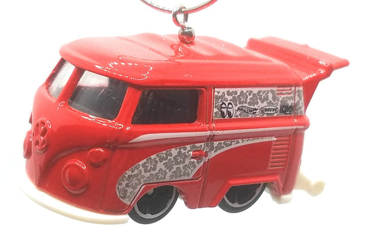 Volkswagen Kool Kombi Red White Christmas Ornament