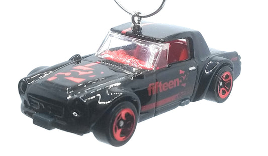 Fairlady 2000 Black Red Christmas Ornament