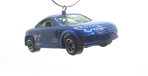 Audi TT Coupe Blue Christmas Ornament