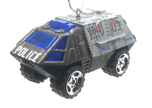 Armored Response Vehicle ARV Gray Christmas Ornament