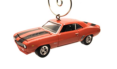 1969 Chevy Camaro  Red Christmas Ornament