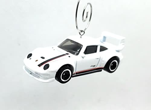 Porsche 993 GT2 White Christmas Ornament