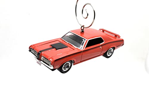 1970 Mercury Cougar Eliminator Red Christmas Ornament