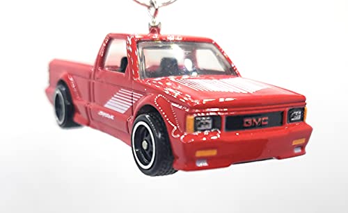 1991 GMC Syclone Pickup Truck Red Christmas Ornament