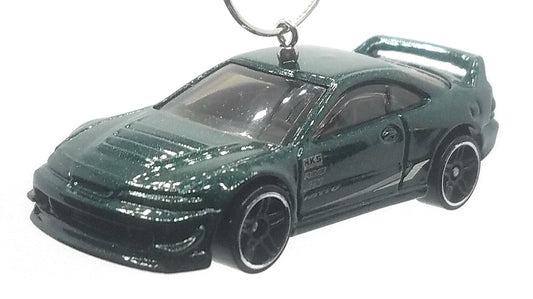 2001 Acura Integra GSR Green Black Christmas Ornament