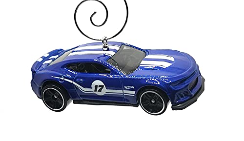 2017 Chevy Camaro ZL1 Blue Christmas Ornament