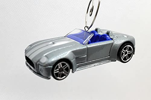 Ford Shelby Cobra Concept Grey Blue Christmas Ornament