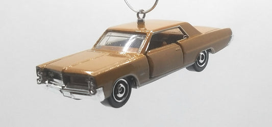 1964 Pontiac Grand Prix Brown Christmas Ornament