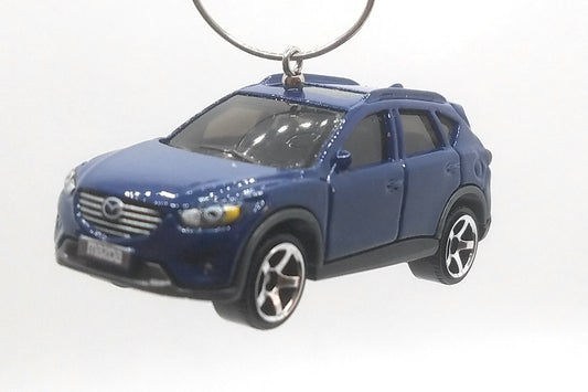 Mazda CX-5 Dark Blue Christmas Ornament