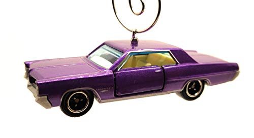 1964 Pontiac Grand Prix  Purple Christmas Ornament