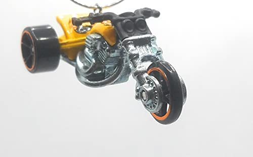 2012 New Models Motorcycle Trike Yellow Christmas Ornament