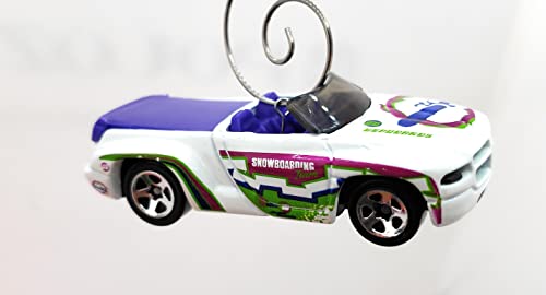 Dodge Sidewinder White Purple Christmas Ornament