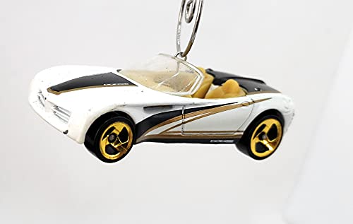 Dodge Concept Car Convertible White Christmas Ornament