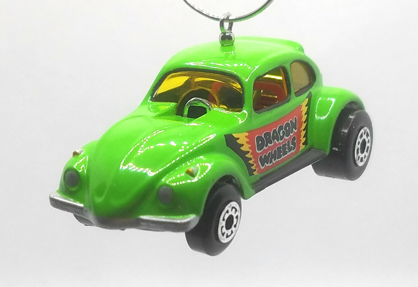 Volkswagen Beetle Streaker Green Christmas Ornament