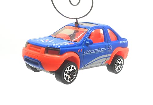 Land Rover Freelancer Blue Orange Christmas Ornament