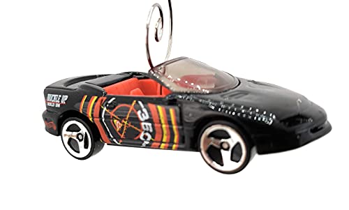 Chevy Camaro Convertible Black 360 Christmas Ornament