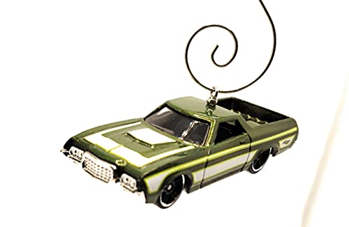 1972 for Ford Ranchero  Green Christmas Ornament