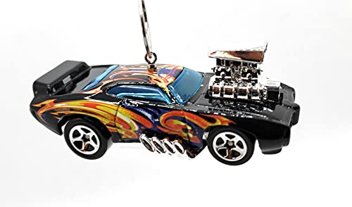 Pontiac GTO Judge Black Christmas Ornament