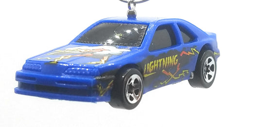 Ford Thunderbird T-Bird Stock Blue Lightning Decal Christmas Ornament