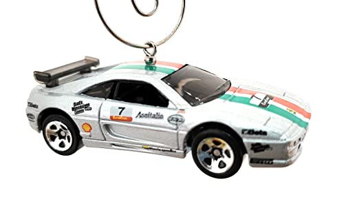 Ferrari F355 Challenge Gray Christmas Ornament