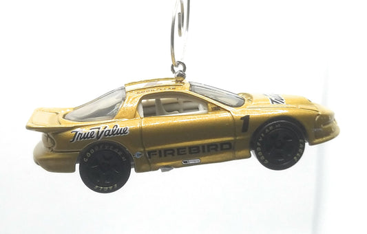 Pontiac Iroc Firebird Gold Christmas Ornament