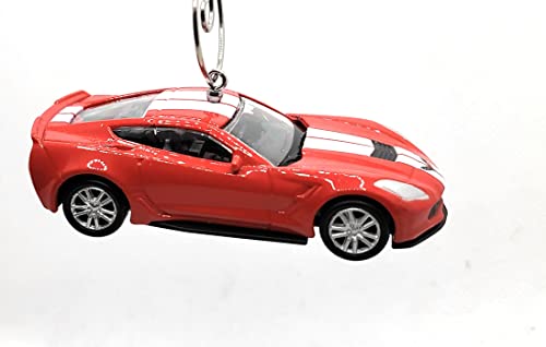 Chevy Corvette Grand Sport Red Christmas Ornament