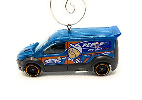 Ford Transit Connect  Blue Christmas Ornament