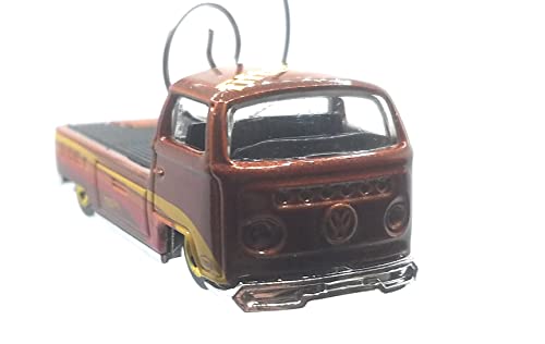 Volkswagen T2 Pickup Brown Christmas Ornament