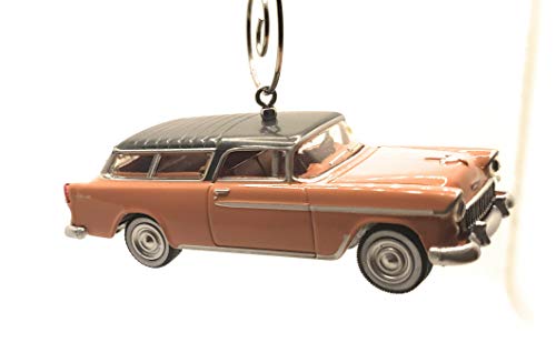 1955 Chevy Nomad Sation Wagon  Pink Christmas Ornament