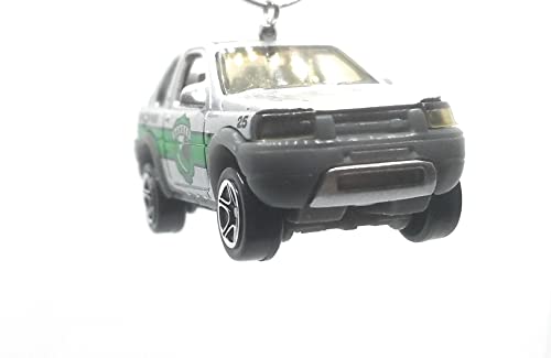 Land Rover Freelander Canyon Park Ranger Grey Christmas Ornament