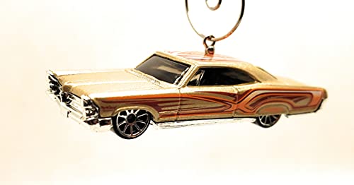 1965 Pontiac Bonneville Tan Christmas Ornament