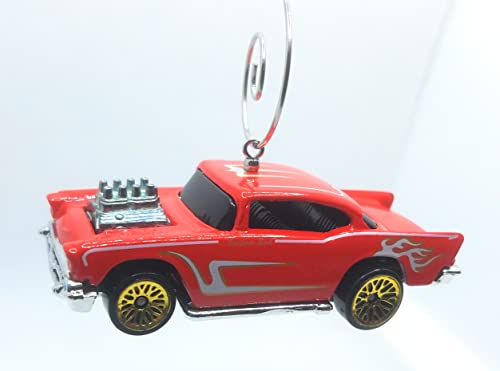 1957 Chevy Bel Air Red Christmas Ornament